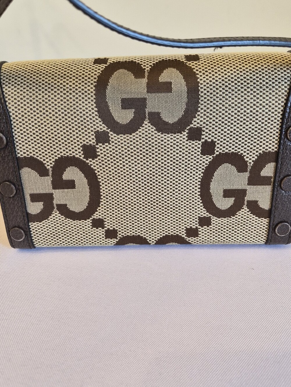 Gucci Horsebit 1955 GG Supreme Small Shoulder/Crossbody Bag - Picture 6 of 16